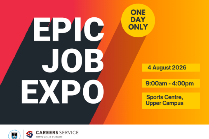 Epic Job Expo 2026 - Event Banner 